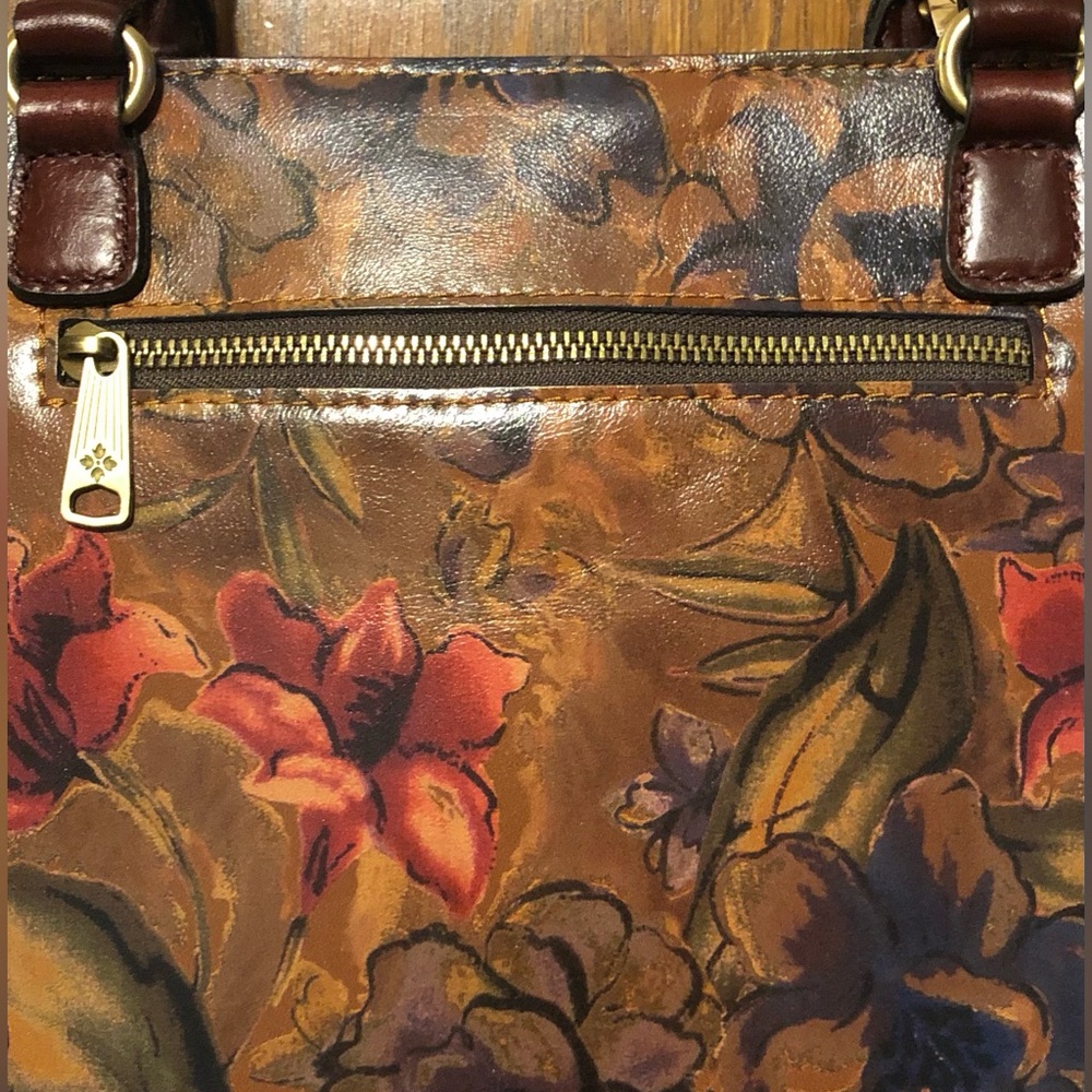 NWT-Patricia Nash-SET-Sienna Sunset-Zancona Tote & Reiti Trifold Wallet-$308 - Picture 5 of 16